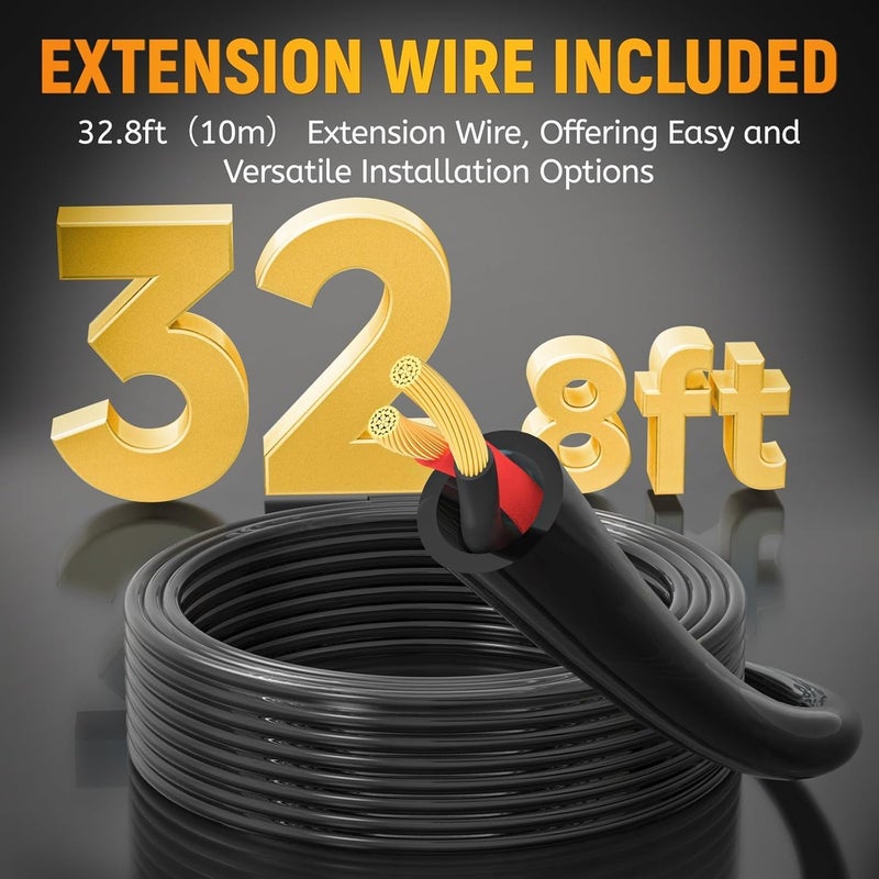 YONEDA 8 Pods White Rock Lights 6000K Ultra Bright LED Neon Underglow Lights IP68 Waterproof for Trucks SUV UTV ATV RZR Car Boats Pickup Motorcycle with 32.8ft Extension Wire - Image 5